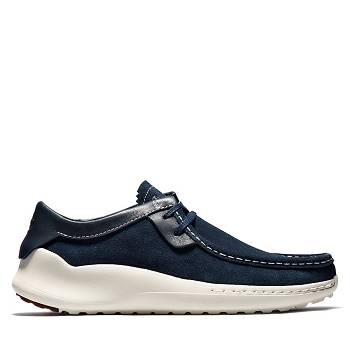 Timberland 2-Eye Flex - Tmavomodre Oxford Topanky Panske, TB0005G